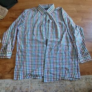 Stafford Plaid Button Down